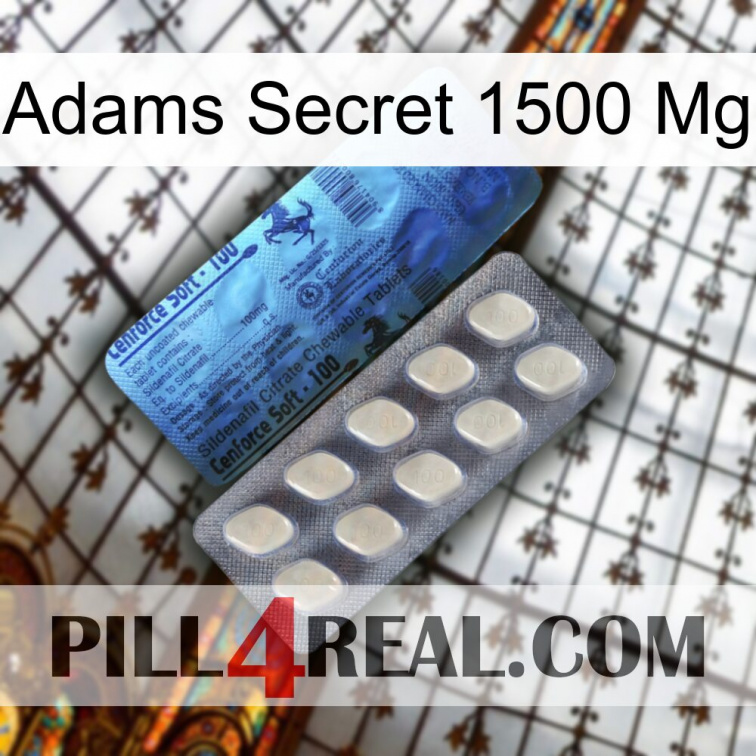 Adams Secret 1500 Mg 34